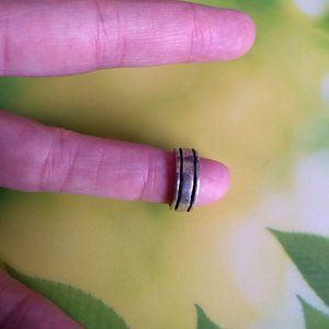 vintage 90s adjustable stamped sterling silver toe ring 🎈HOST PICK🎈